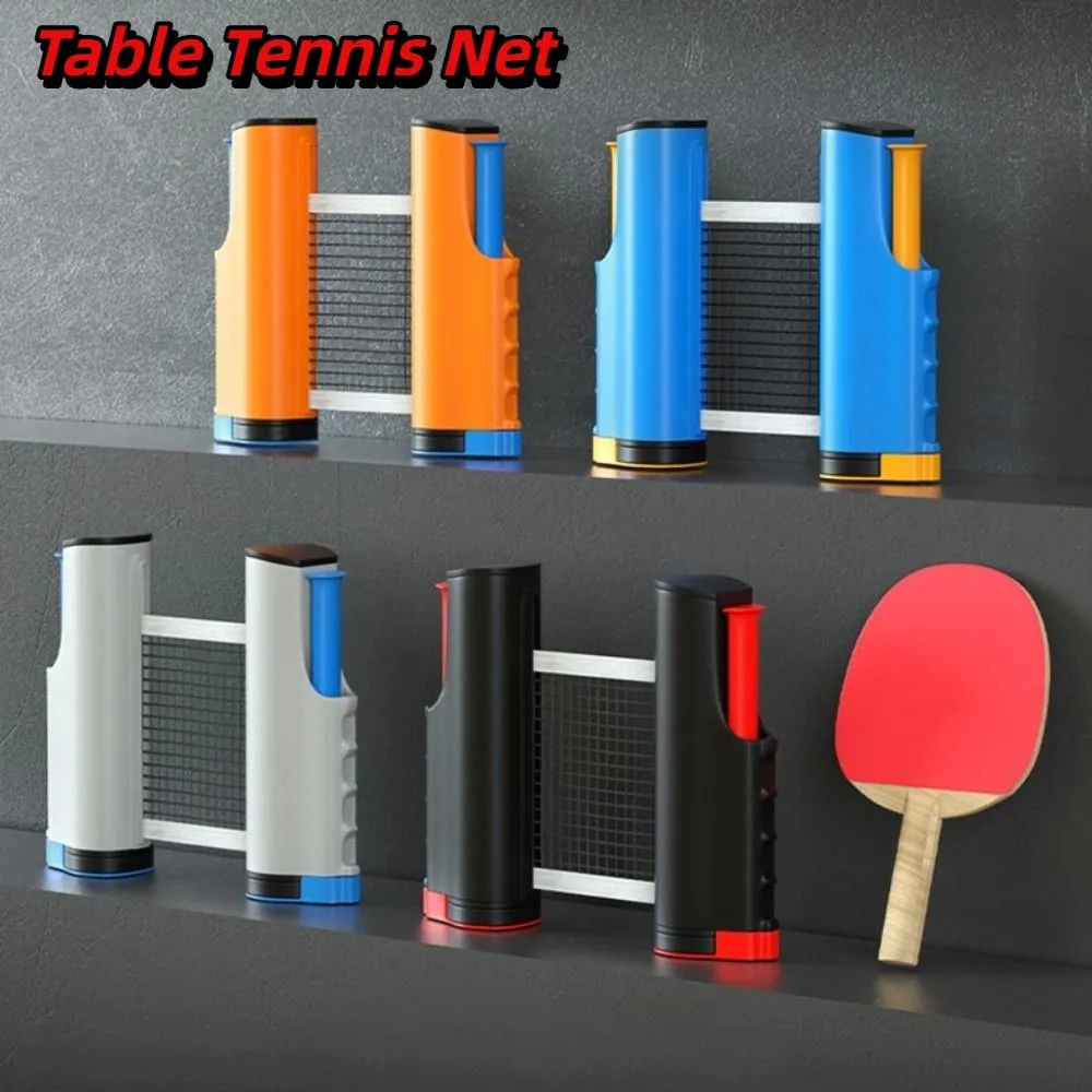 

Convenient Portable Table Tennis Net Net Rack Easy to Install Ping Pong Post Net Entertainment Supplies Exercise Accessories