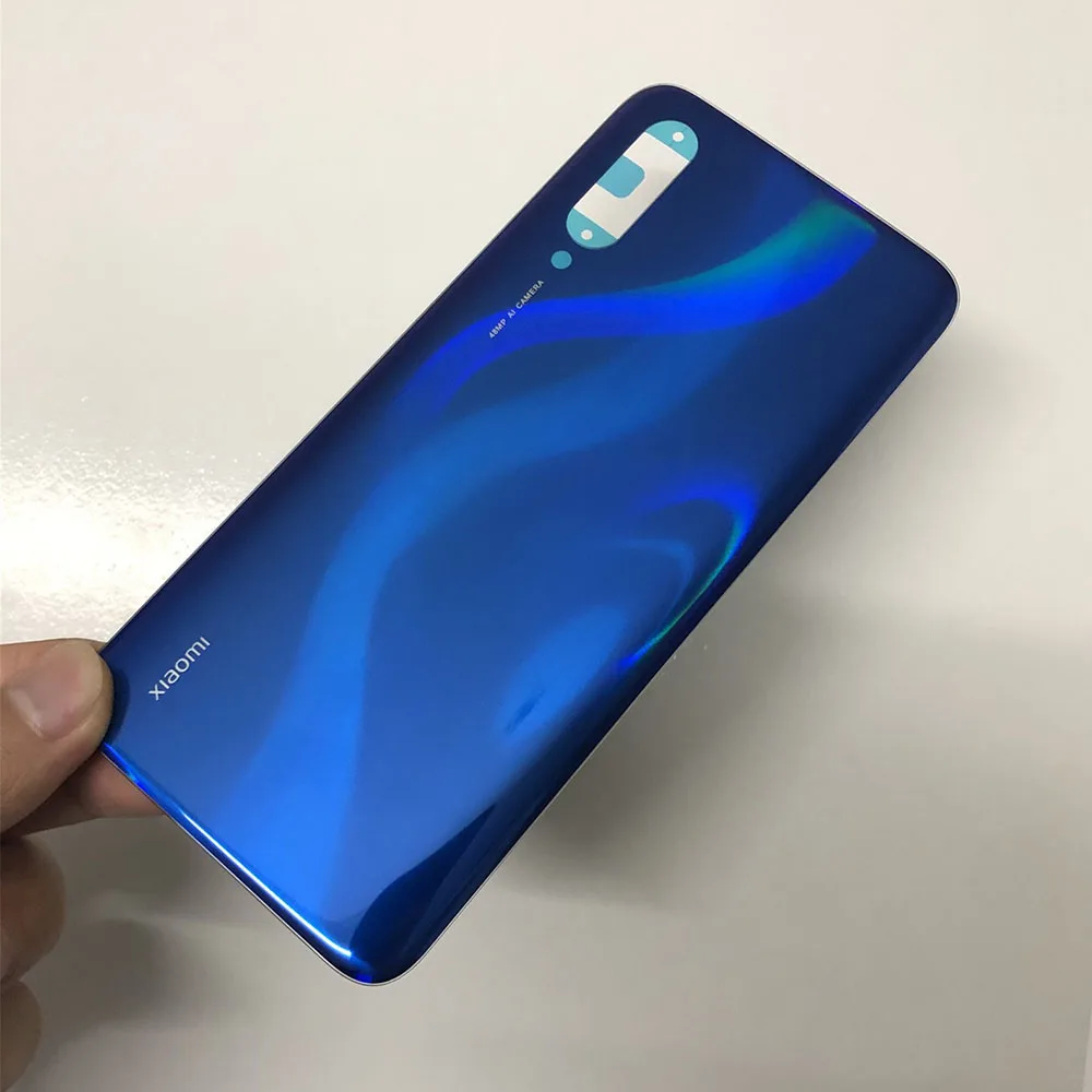 MI9 Lite Original Glass Back glass Cover Xiaomi Mi 9 Lite , Back Door Replacement Hard Battery Case, Rear Housing Cover mi 9lite