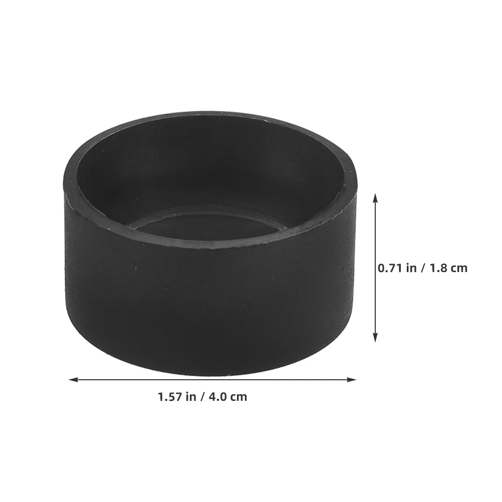 2pcs Microscope Eye Cups 36-38mm Rubber Eyepiece Cover Foldable Large Angle Goggles Guard Teaching Accessories