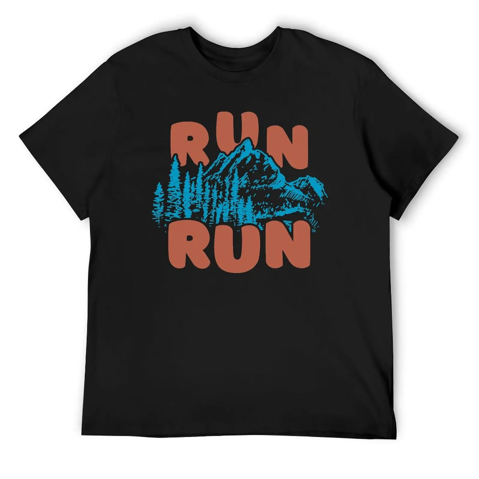 

Run Forest Run T-Shirt customs new edition quick-drying custom shirt mens graphic t-shirts big and tall