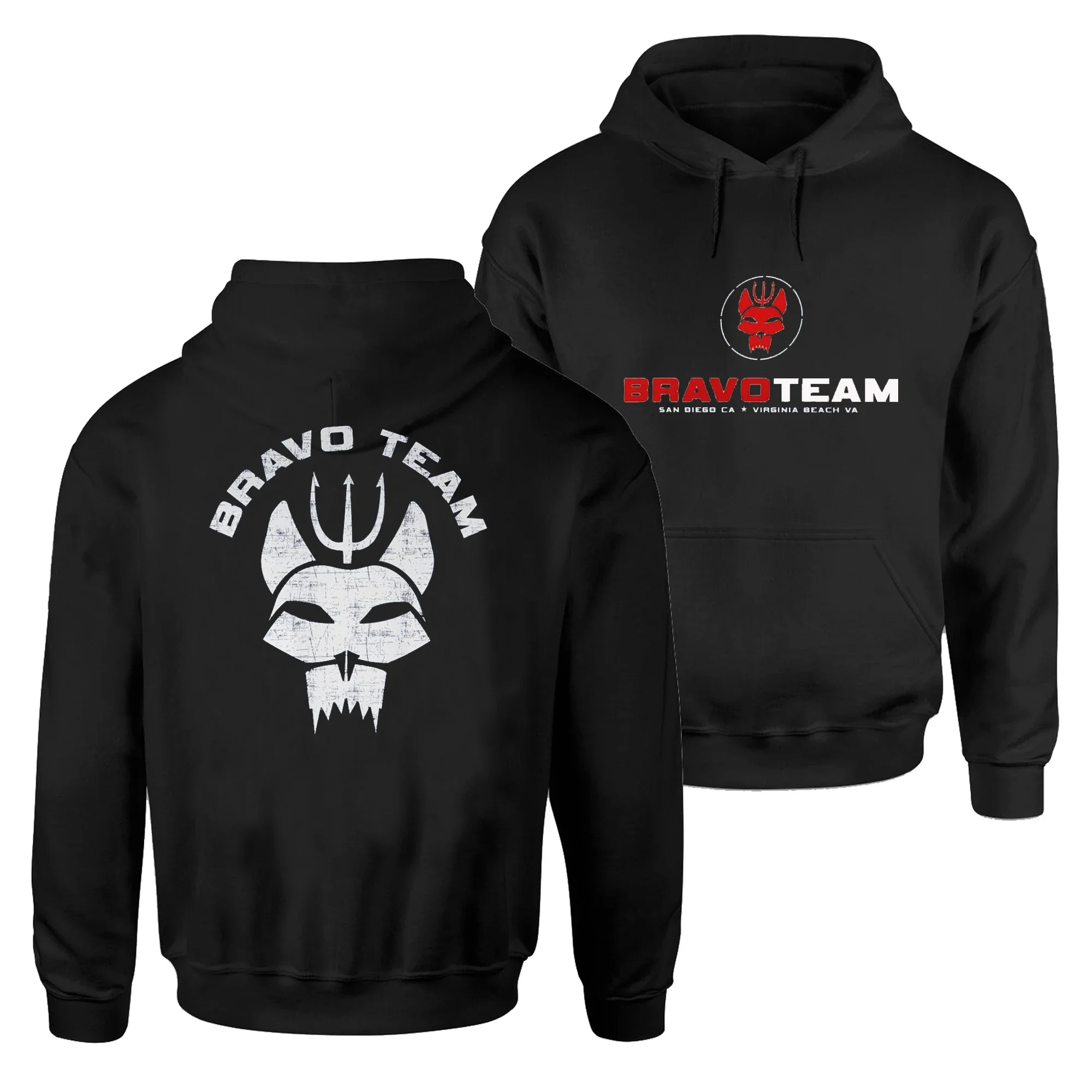 Seal Team 6 Bravo Team Symbol Naval Seals Pullover Hoodie New 100% Cotton Comfortable Casual Mens Sweatshirts Fashion Streetwear