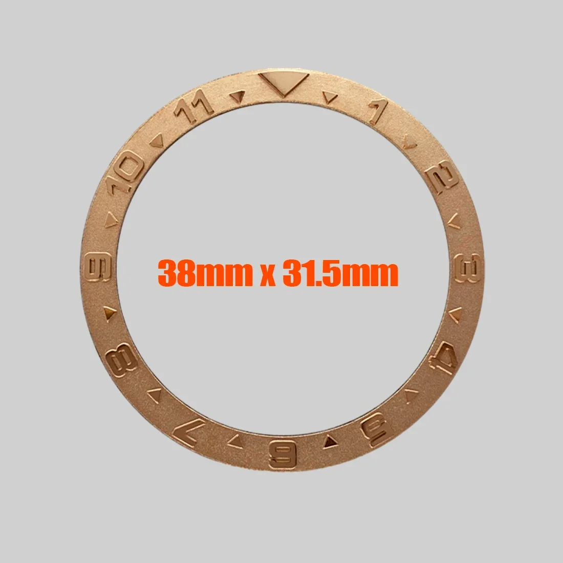 38mmx31.5mm GMT SUB Flat Bezel Insert SKX007 Bezel Ring Fit for Seiko SKX007 SKX009 SRPD Watch Case NH35 NH36 Case Watch Bezel