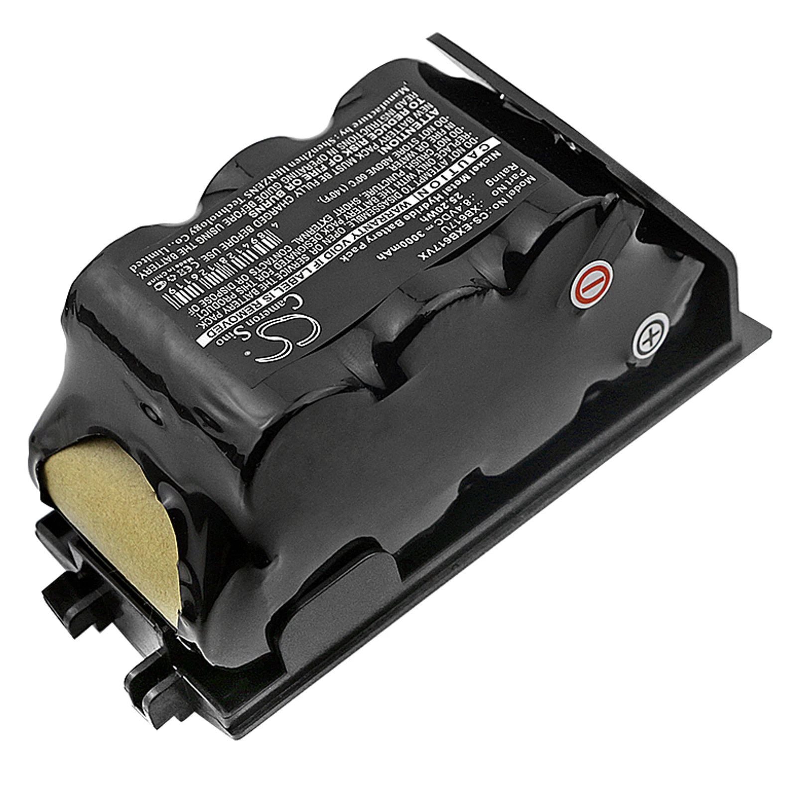 Cameron Sino 8.4V 3000mAh Vacuum Battery for Euro Pro / Shark XB617U +TOOL