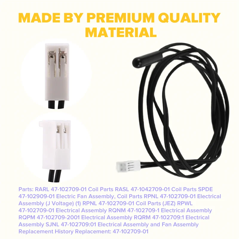 【Decor DIY】Para Rheem/Ruud Protech 47-102709-02 Para Rheem/Protech Sensor de ambiente de 48 polegadas