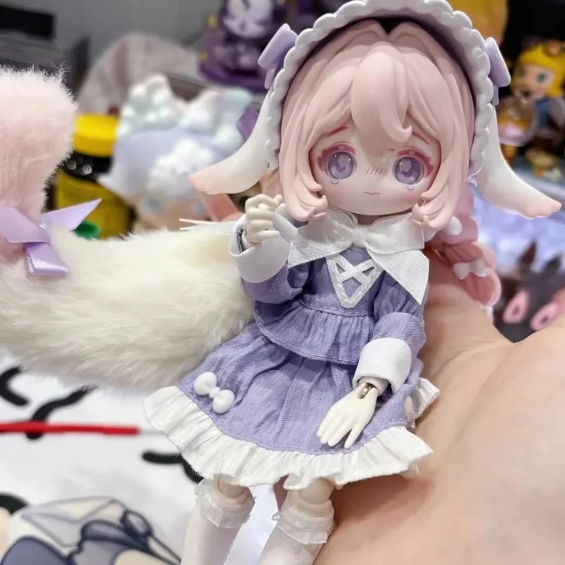 متوفر في المخزون الأصلي سلسلة قصة Luluelf Bjd صندوق أعمى Kawaii أنيمي الشكل 12 نقطة Bjd المنقولة دمية جمع لعبة هدية