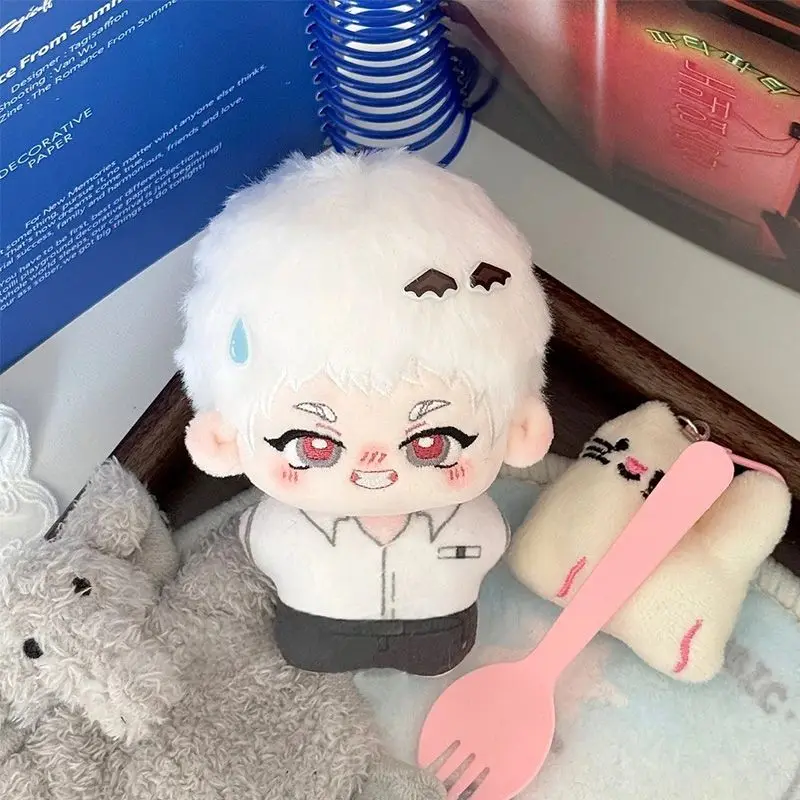 Anime De Zomer Hikaru Died Tsujinaka Yoshiki Print Pop Zeester Lichaam Pluche Hanger Speelgoed 10 Cm Dango Mascotte Plushie Gift