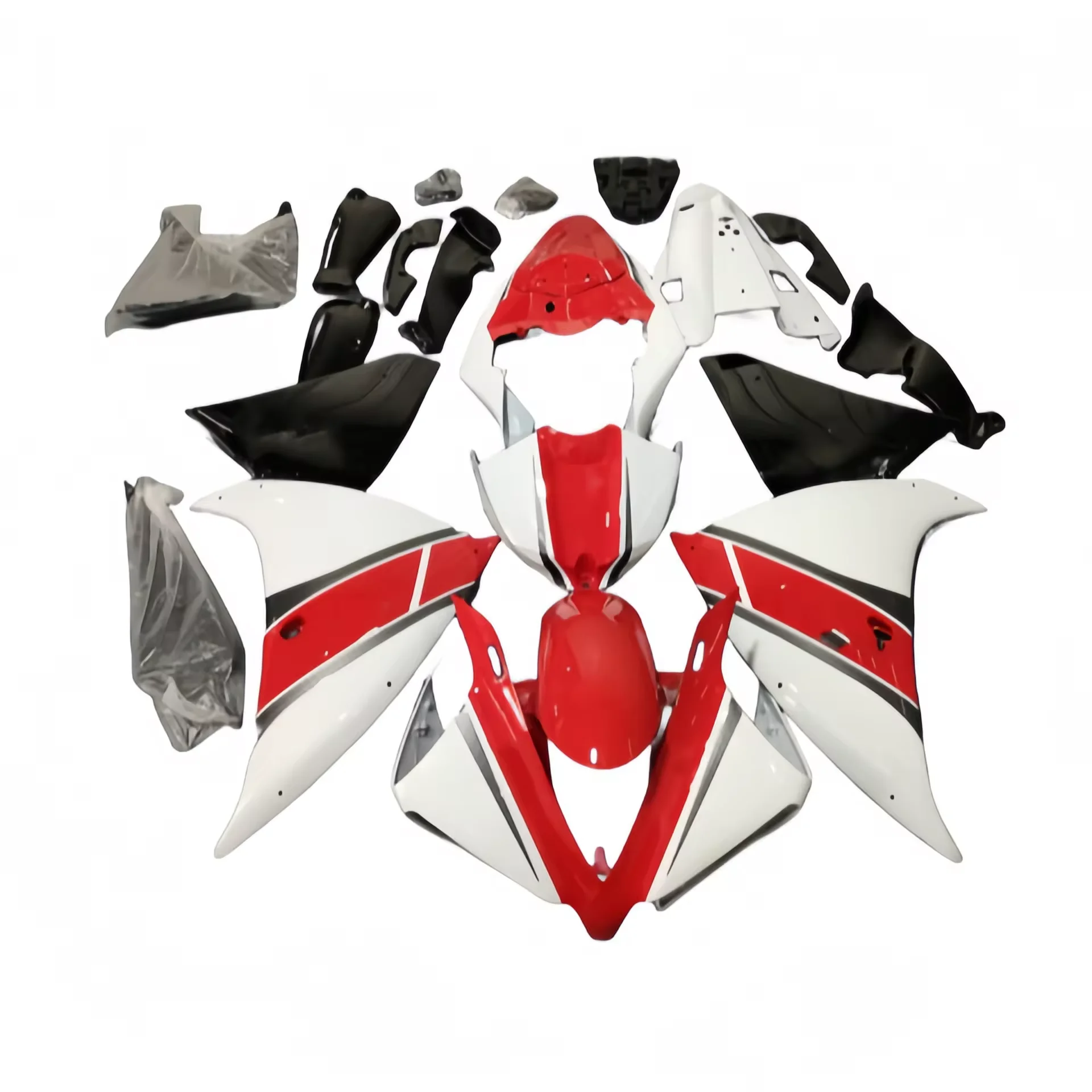 High Quality Complete Flow Motorcycle Parts YZF R1 12-14 years  ABS Plastic Fairing Kit