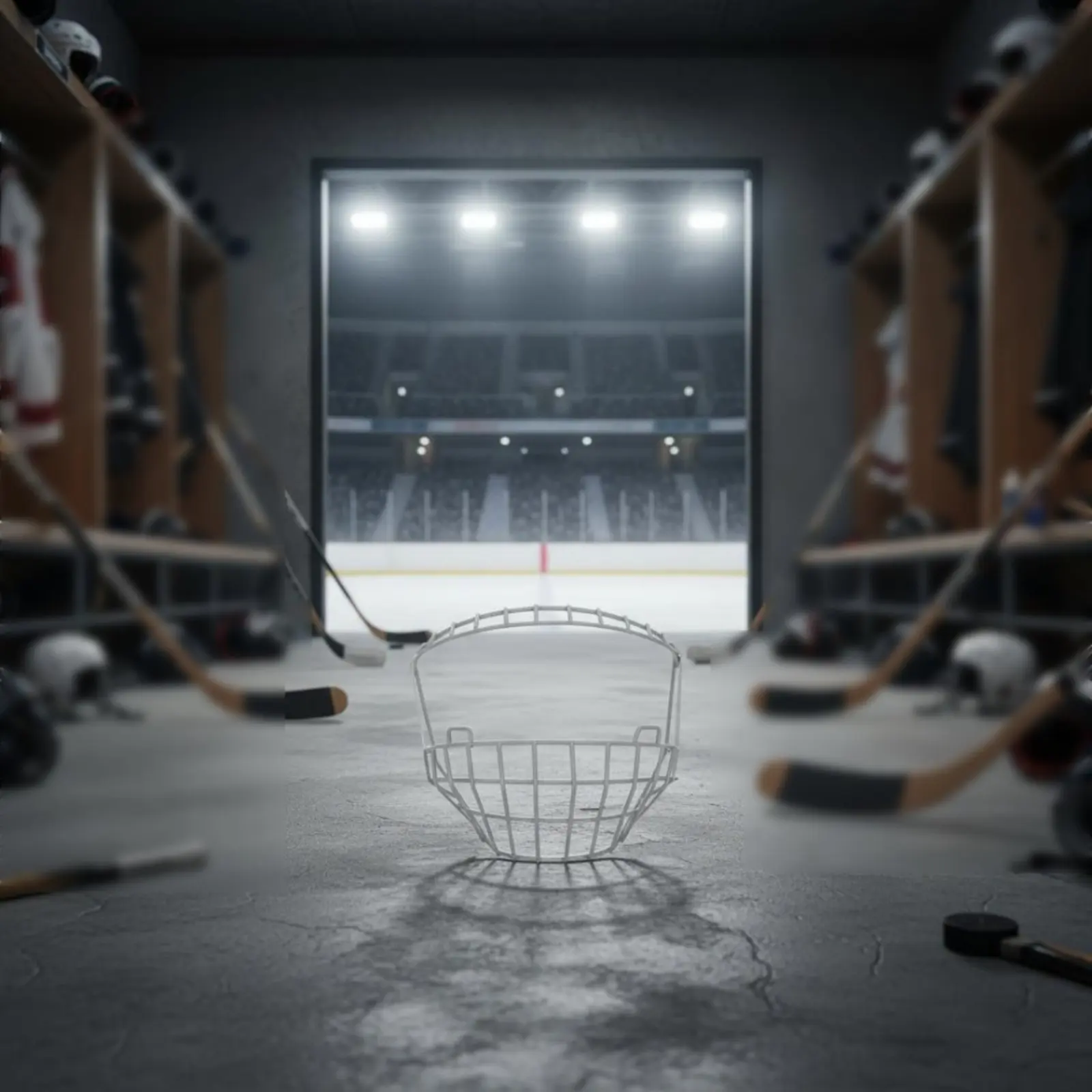 Protector Facial para Casco Deportivo Ice Puck, Equipo de Protección para la Cabeza para Adultos