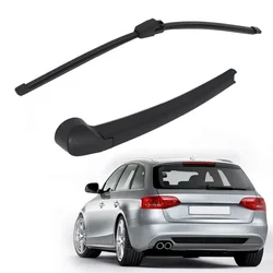 Rear Windshield Wiper Arm And Blade Black Replacement Fits For Audi A4 B8 2007-2016 Windscreen Wiper Car Accessories