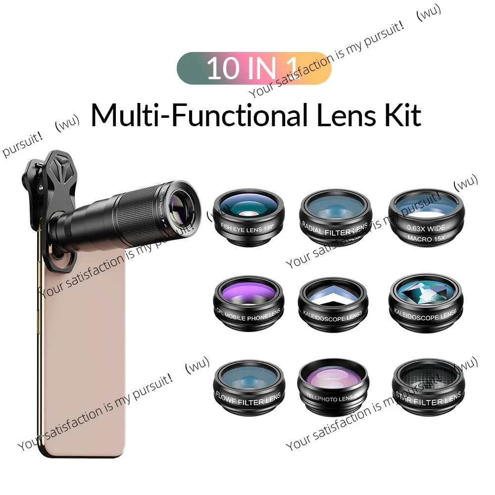 

Универсальный внешний высококачественный интеллектуальный 22-кратный телеобъектив для мобильного телефона с регулируемым фокусом и фотосъемкой