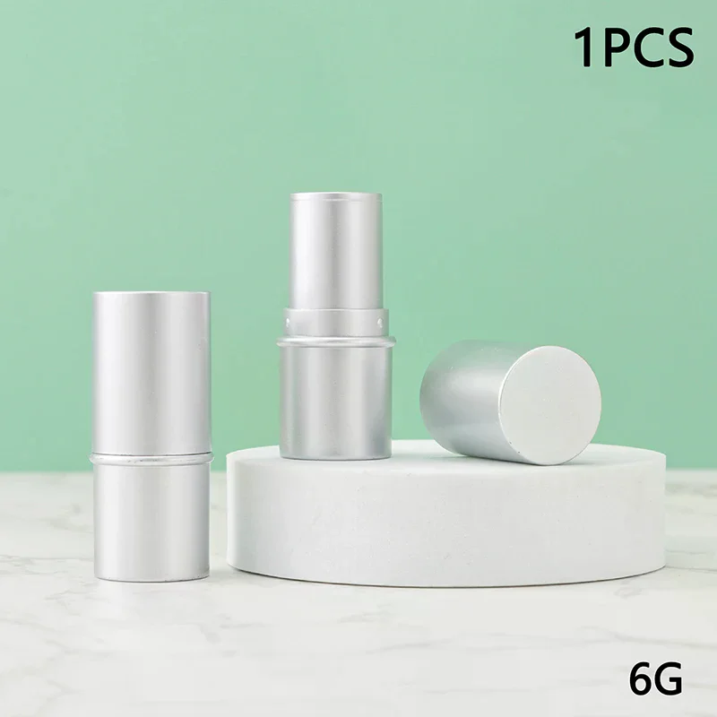 6g Refillable Lipstick Tube Lip Balm Container Empty Cosmetic Containers Lotion Travel Bottle