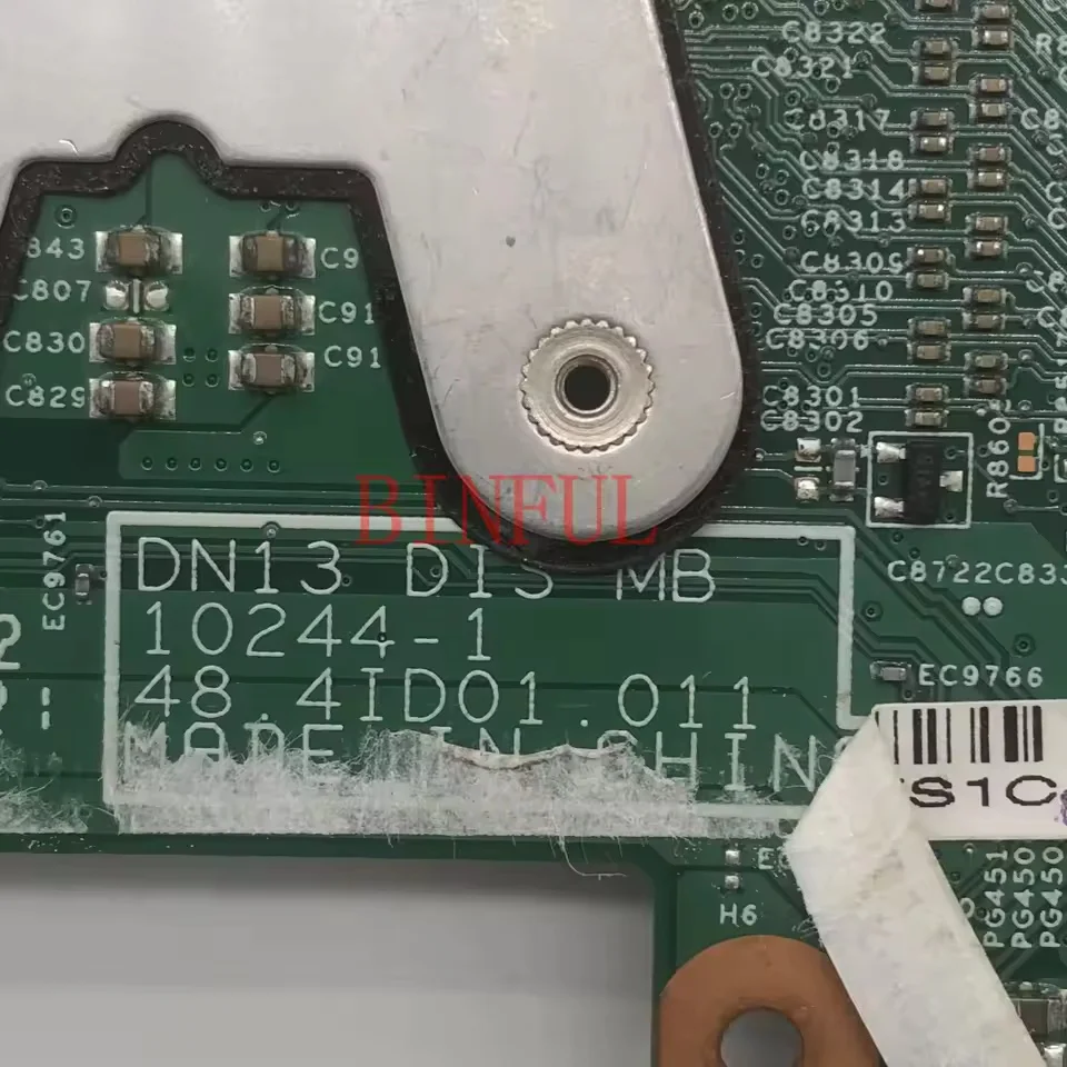 

Материнская плата CN-09VFG4 09VFG4 9VFG4 для Dell Vostro V3350, материнская плата для ноутбука 48.4ID01.011 10244-1 HM67, 100% протестировано, работает хорошо