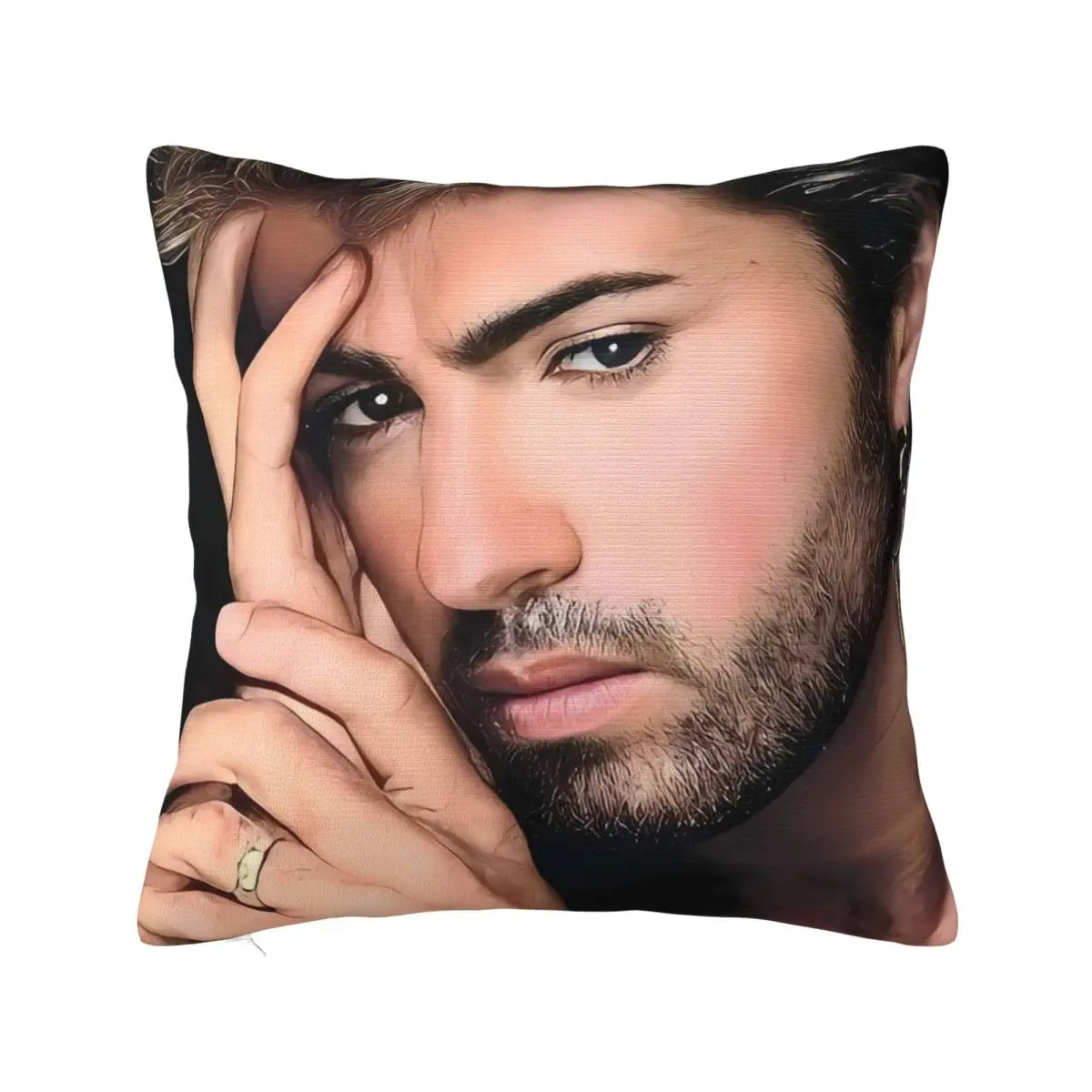 

Чехол для подушки Джорджа Михаэла, кавайная наволочка, мягкий чехол для подушки «сделай сам», наволочки для офиса, автомобиля, дома, декоративные