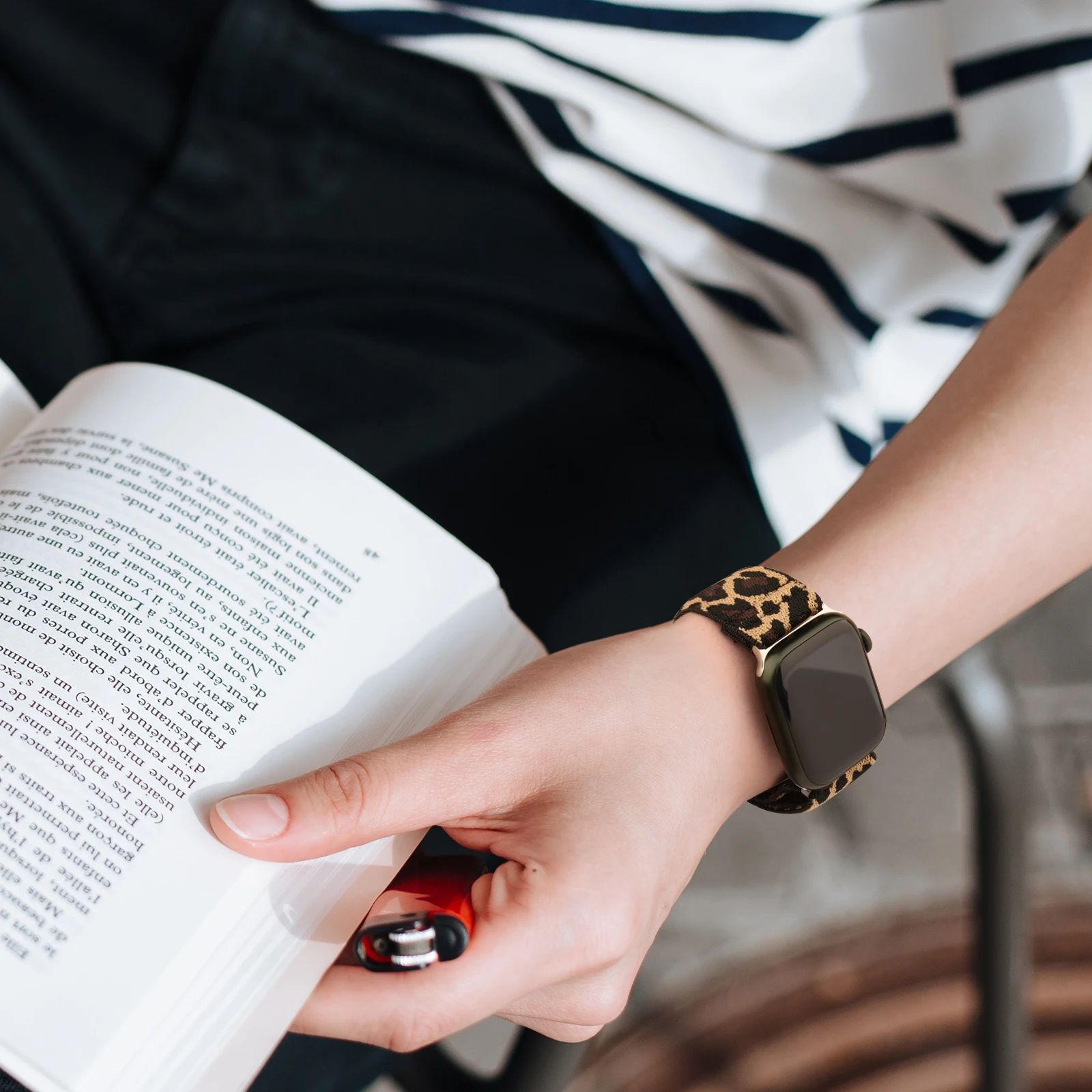 Nylon Loop Strap for Apple Watch 7 Band 45mm 40mm Smartwatch Belt 42mm Correa Belt Bracelet IWatch Series 4 5 SE Watchband 38mm