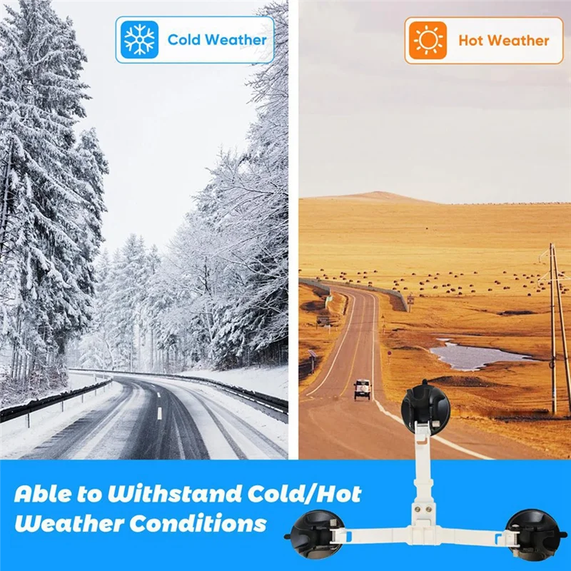 B50B-крепление на присоске для Starlink Mini, надежный монтажный комплект для окон и люков автомобиля, прочный монтажный кронштейн для спутников