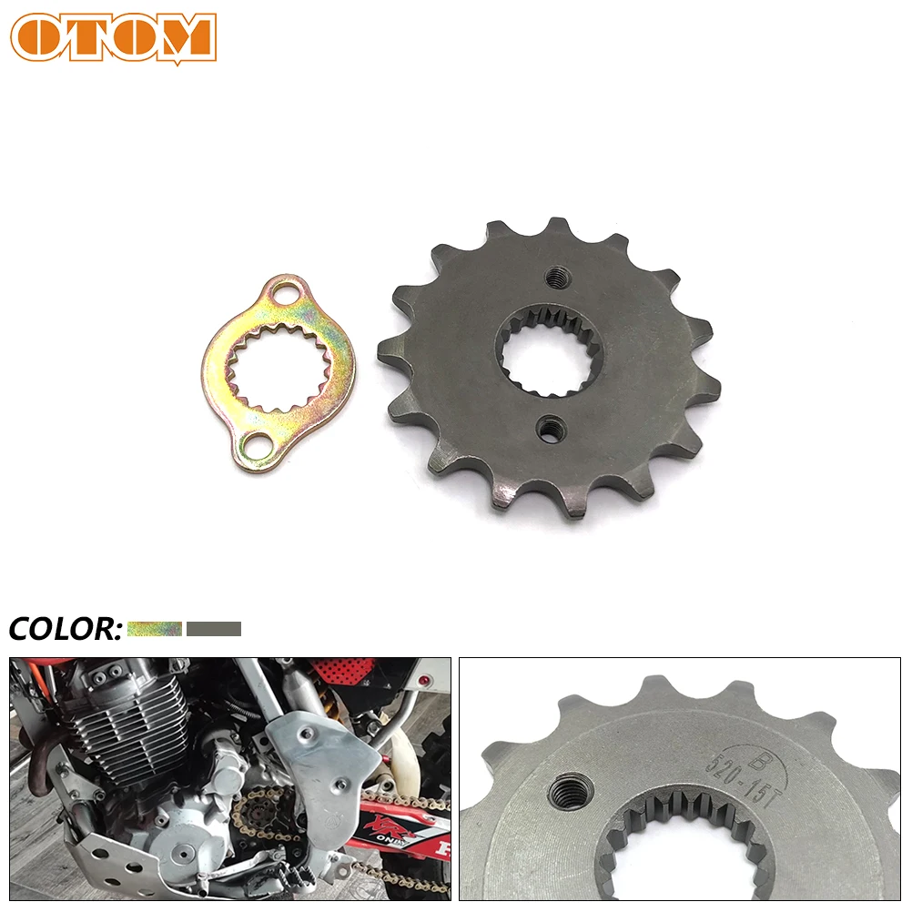 For HONDA XR400R XR400 R XR 400R TRX400EX XR400 Front Sprocket Active Chain Sprockets Locking Clip Pit Bike ATV Motorcycle Parts