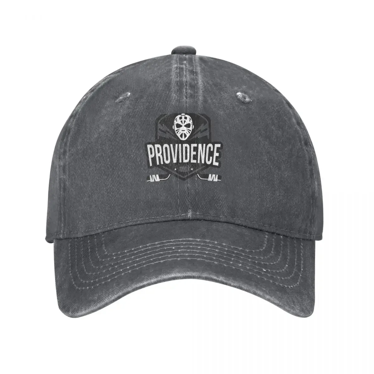 Providence Hockey Goalie Mask T-Shirt Baseball Cap Beach Outing Anime Hat Luxury Man Hat Woman Hats Men's