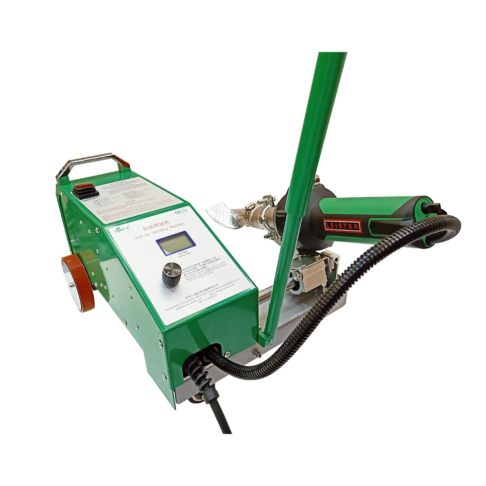 Iglobalbuy PVC Tarpaulin Welding Machine HDPE Overlap Waterproof Welding Machine For  Banner