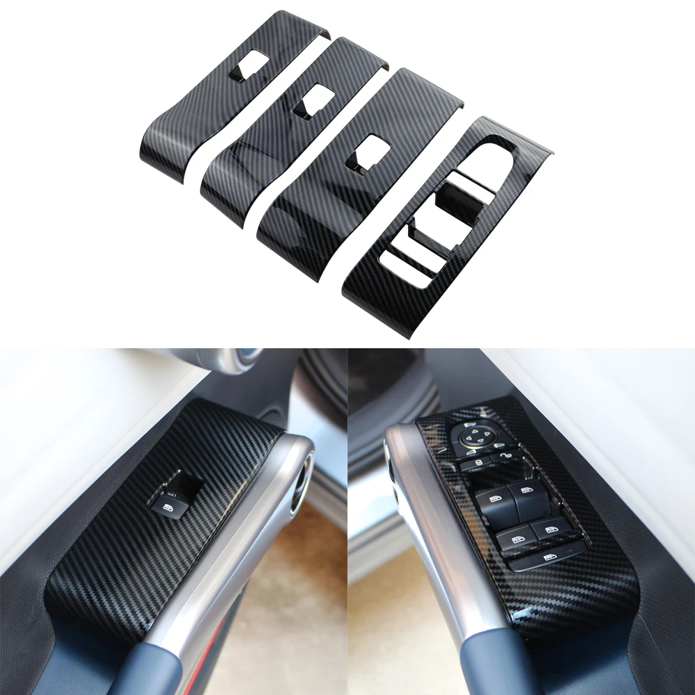 

For BYD ATTO 3 Atto3 2022 2023 2024 RHD Door Window Lift Button Panel Sticker Decoration Trim Cover Inner Accessories