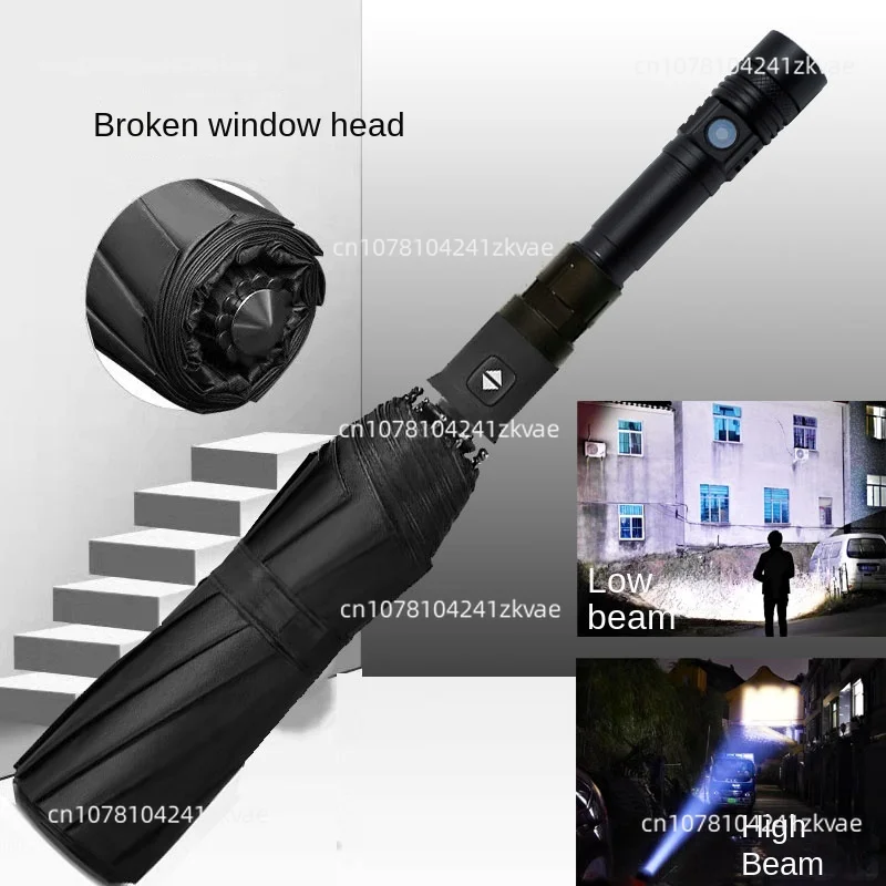 

Retractable Broken Window Self Defense Quick Pull Safety Hammer Outdoor Umbrella Type Security Vehicle