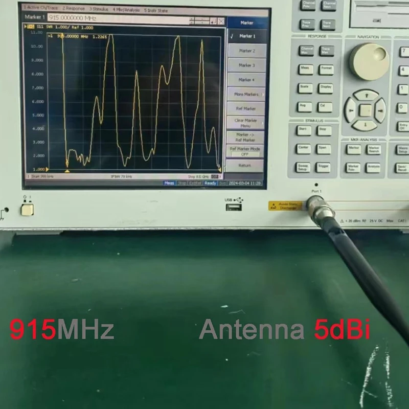 915Mhz Lora Antenna 5Dbi SMA Male 195Mm + IPEX To SMA Female Cable For Meshtastic ESP32 Lora 32 V3 HTCC-AB02S(Pack Of 4)