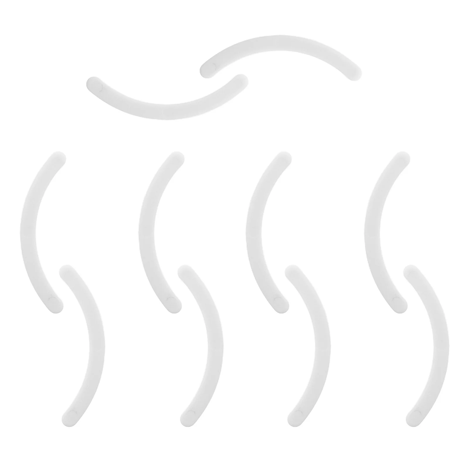 11개 속눈썹 연장 연습 스트립 재사용 가능한 속눈썹 연습 키트 자연스러운 볼륨 인조 속눈썹 디스플레이 홀더 도구