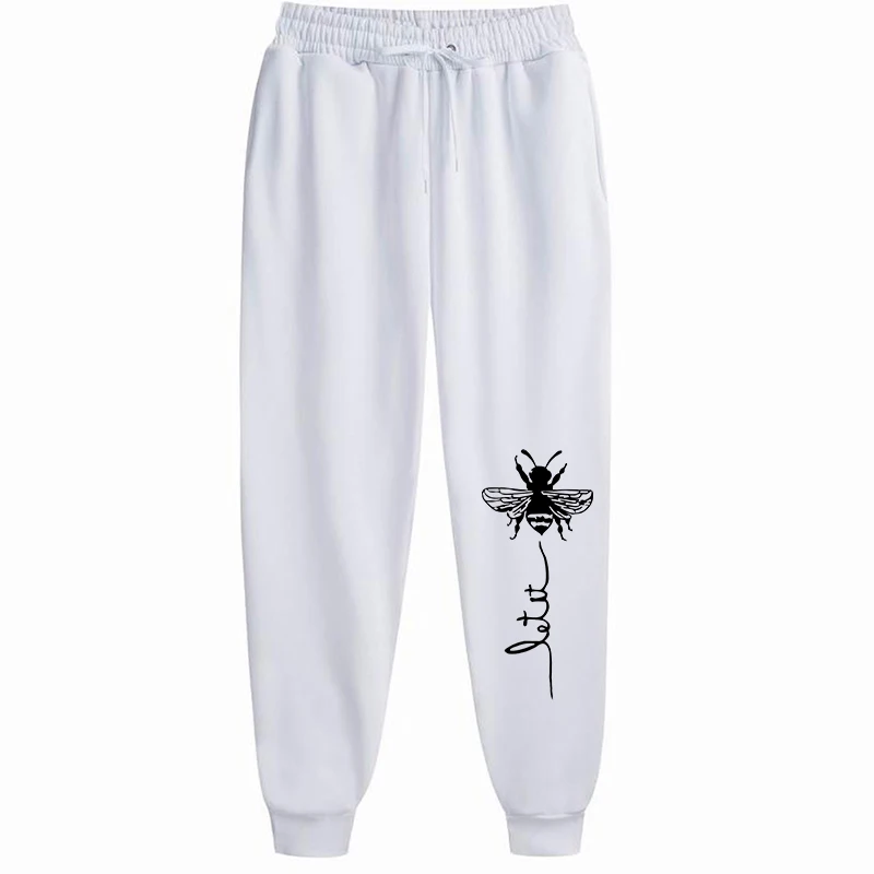 Womens Pants Loose Long Pants Outwear Fashion Letter Printed Trousers Spring Autumn Winter Sweatpants S-4XL