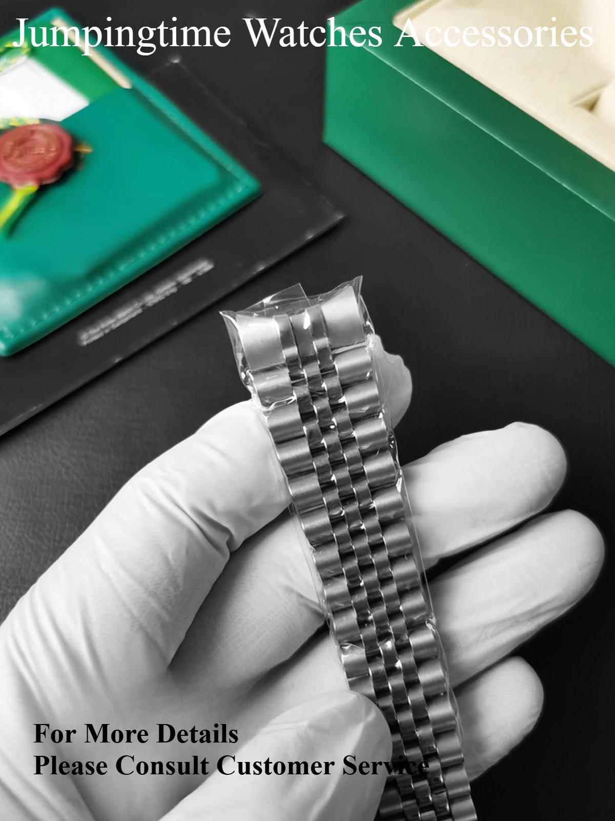 롤렉스 Datejust 36mm 스트랩에 적합한 20mm 스틸 스트랩 126234 고품질 남성용 스테인레스 스틸 스트랩