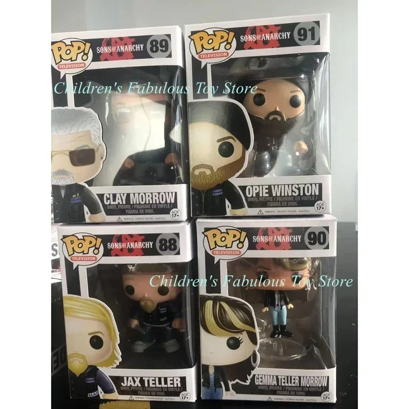 FUNKO POP     Spielzeug JAX TELLER # 88er GEMMA # 90. OPIE WINSTEN # 91-Zoll-Actionfiguren-Sammlungsmodelle für Kindergeschenke