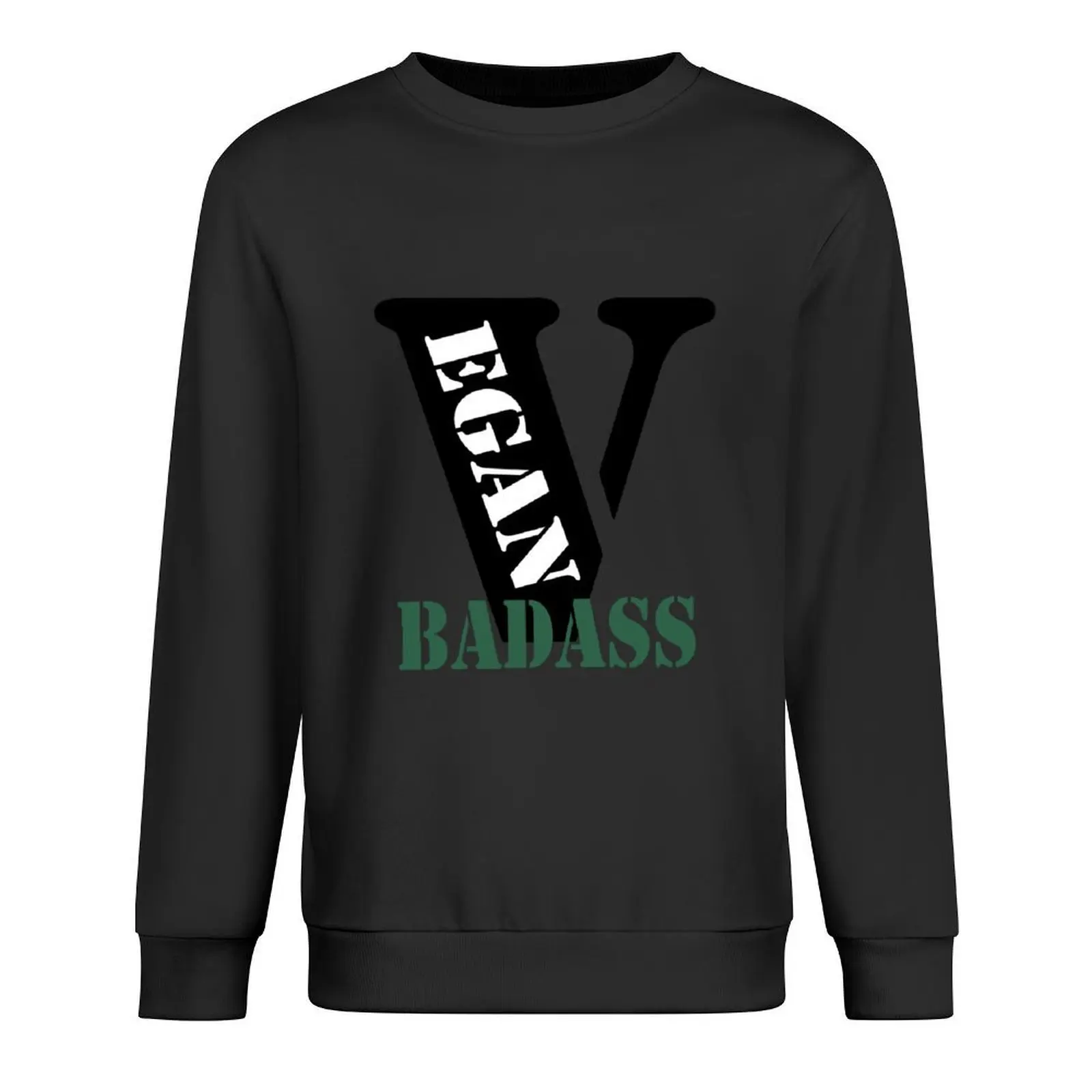 

VEGAN BADASS Pullover male clothes mens designer clothes men clothing blouse sweatshirts men