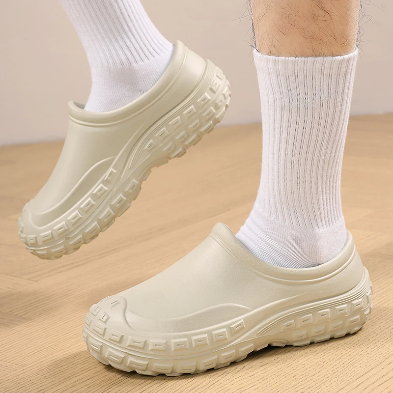 Outdoor Slip-on Anti-slip Lightweight Fashionable Shoes, Sandals, Beach Shoes, Clogs, Chef Shoes - view 5