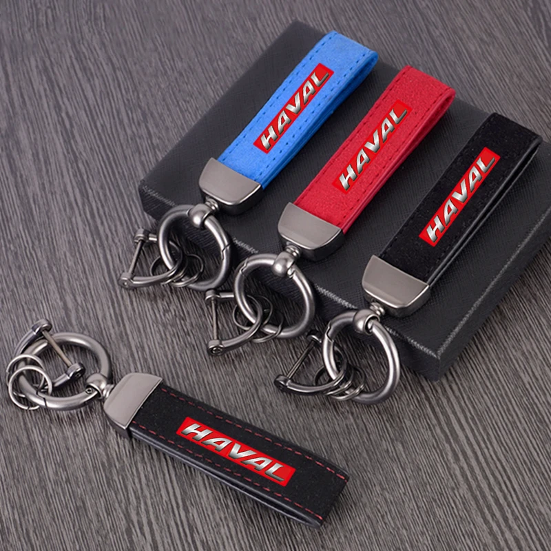 Car Leather Keychai… - image