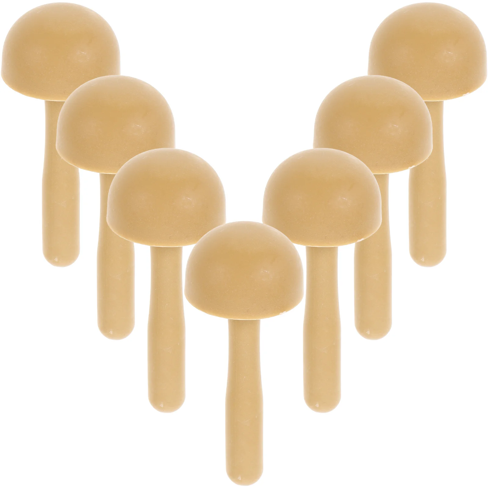 

10Pcs Plastic Mushroom Roller Durable Printmaking Tool Ink Rubbing Roller for DIY Craft Art Painting Supplies