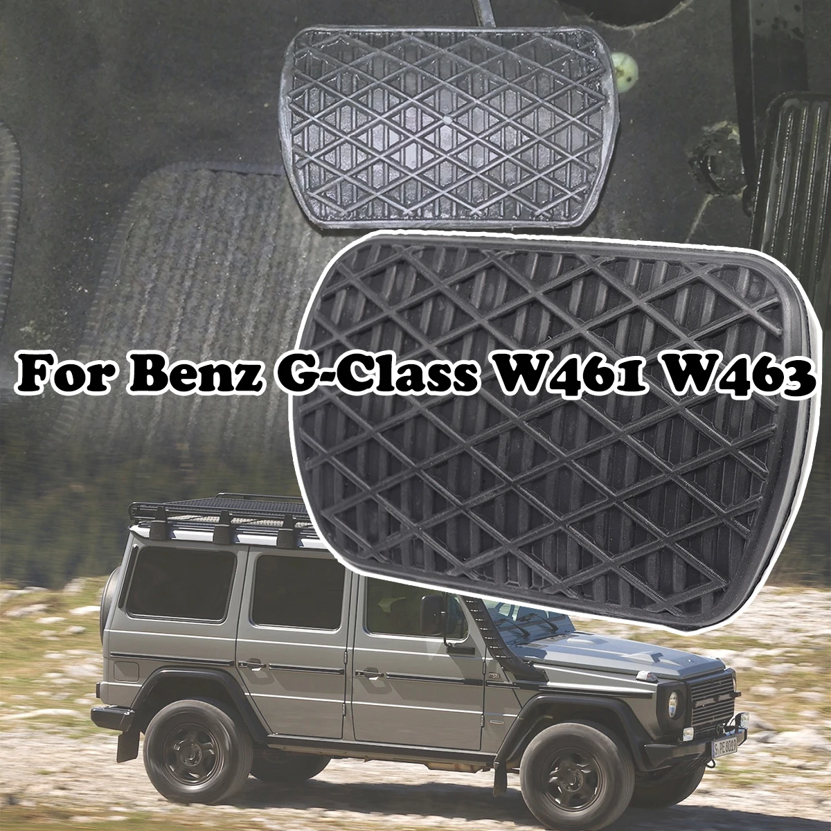 

Automatic Brake Pedal Rubber Pad Cover Replancement Part For Benz G-Class W461 W463 230GE 290TD 300GE 320 320CDI 400CDI G55AMG