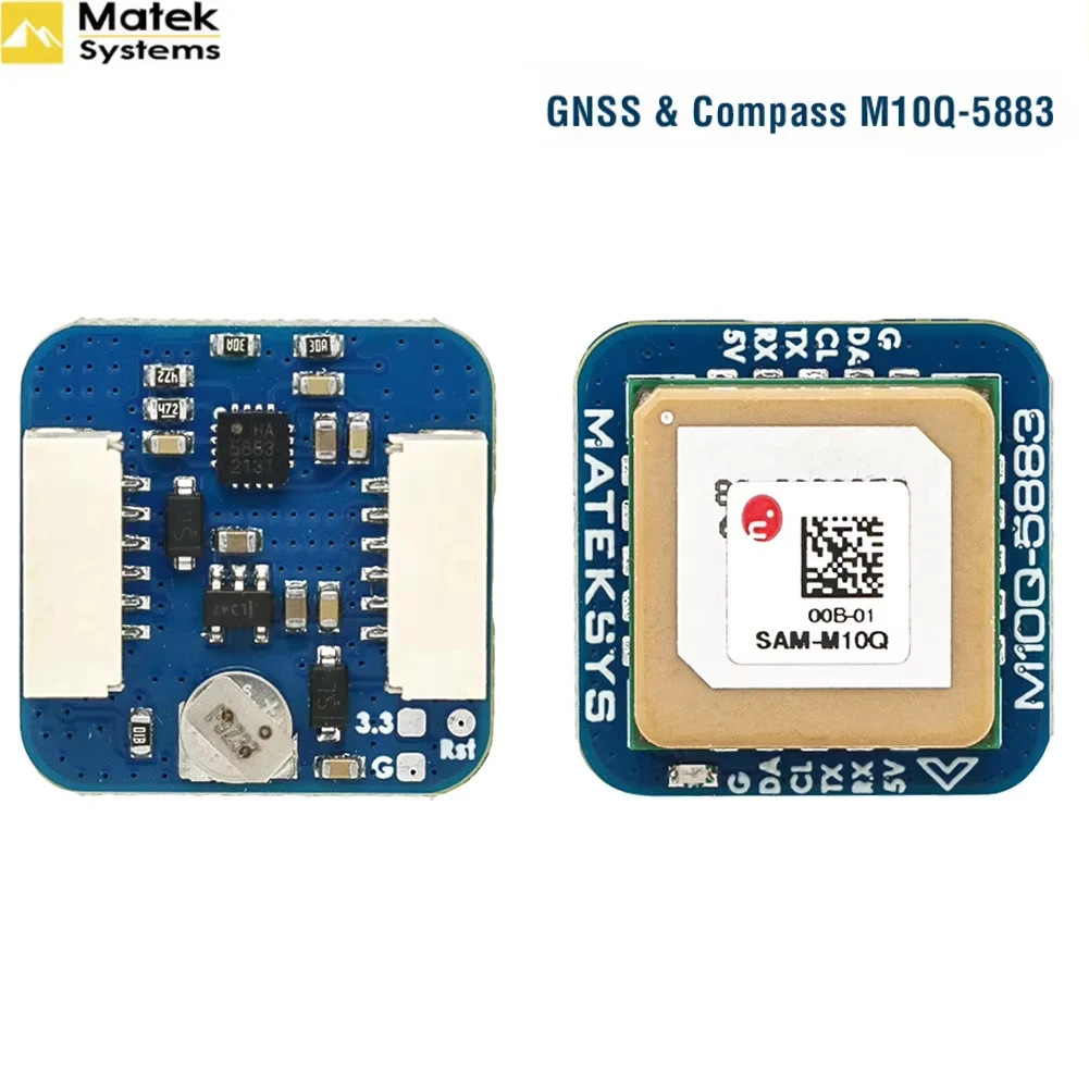modulo-gps-matek-systems-gnss-m10q-5883-con-bussola-magnetica-qmc5883l-e-sensore-di-velocita-digitale-4~9v-per-droni-da-corsa-fpv