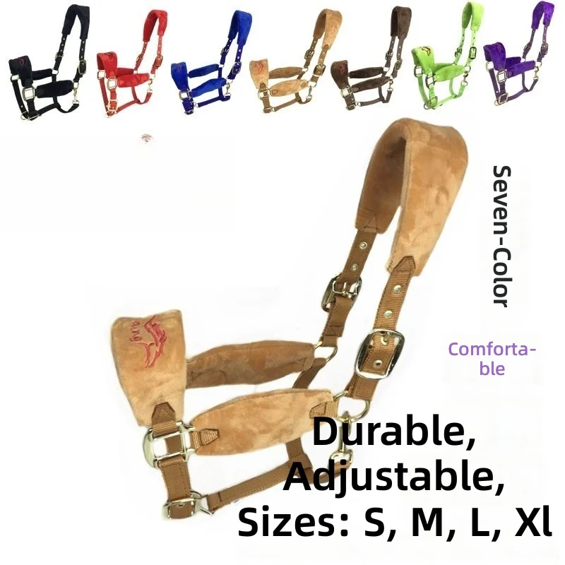 Bridle New Color Pull Horse Training Bridle Size Horse Faucet Bite Essence Horseback Riding Supplies Promotion