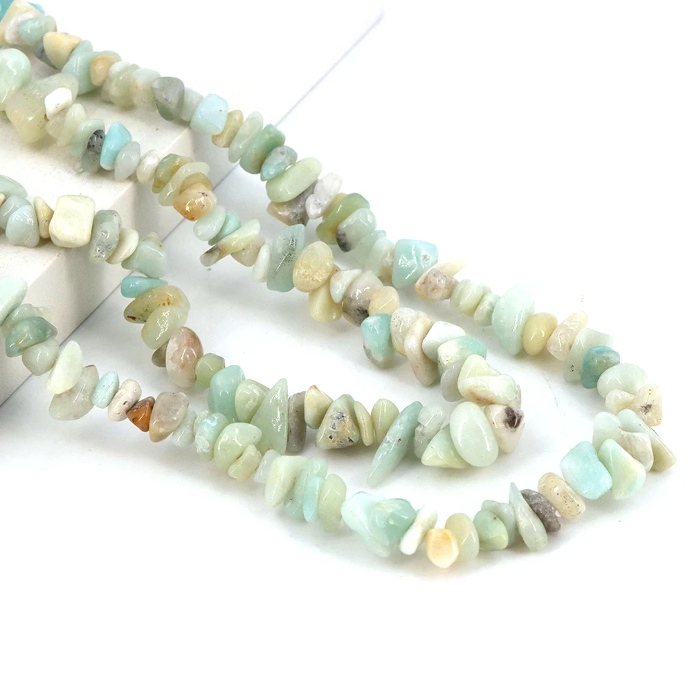 3-5mm/5-8mm Natuurlijke Granaat Amethist Aquamarijn Kralen Onregelmatige Freeform Chip Grind Vorm Steen kraal DIY Sieraden Maken Armband