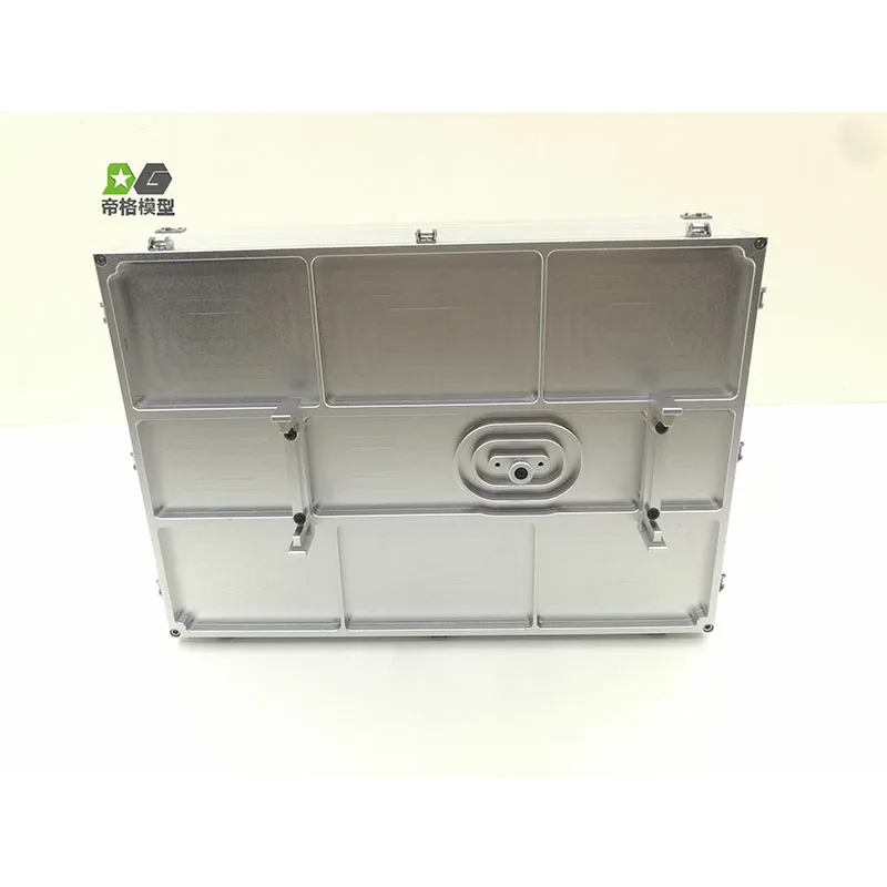 DG 280MM 195MM Metal Bucket For 1/14 Tamiya 56360 RC Tractor Truck 8x8 Lorry Vehicles DIY Remote Control Car