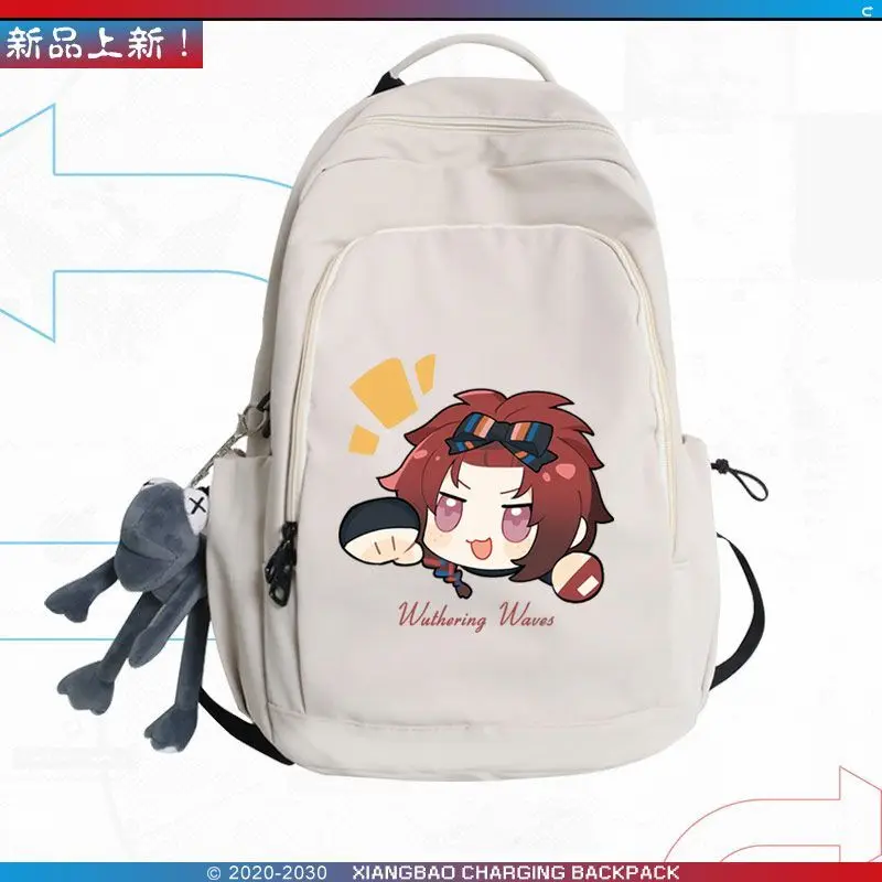 Mingchao Game Encore Yangyang Long Li Q Version Emoji Pack Anime Peripheral Backpack For Men And Women JL Anime