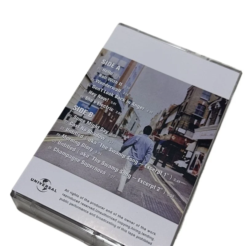 En stock Oasis (What's The Story) Morning Glory Casete Britpop Rock Álbum Nuevo Sellado