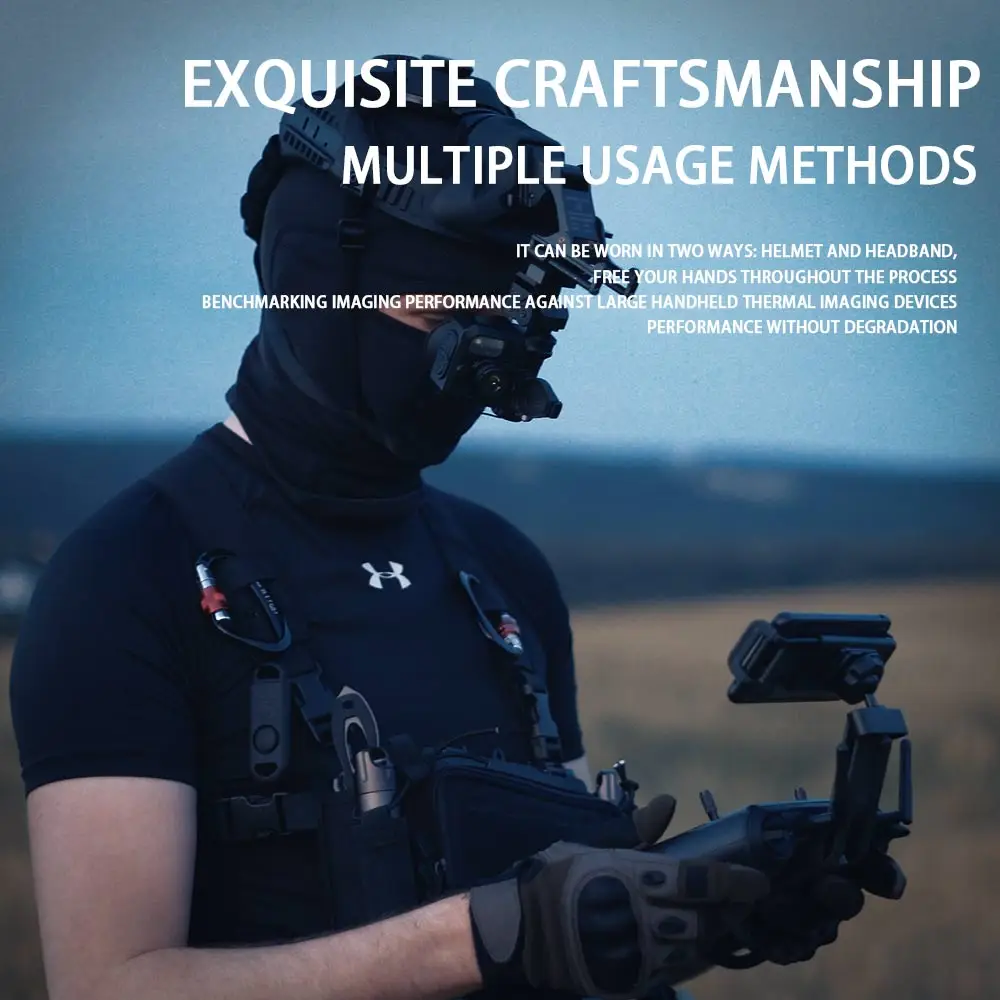 ZIYOUHU Pharos 3 Helmet Mounted Multifunctional Integrated Infrared Thermal Imaging Lightweight and Portable Outdoor Equipment