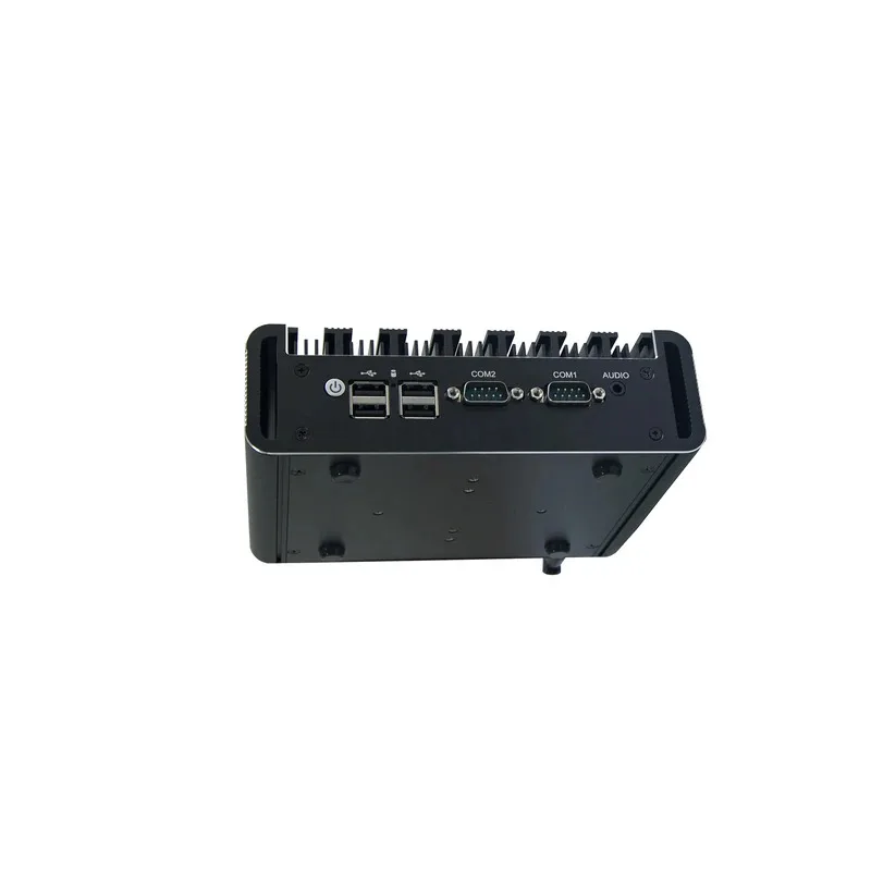 Mini PC senza ventola per macchinari industriali Core I5 I7 I9 Mini PC per finestra del computer tutto in uno 7 10 11 Linux