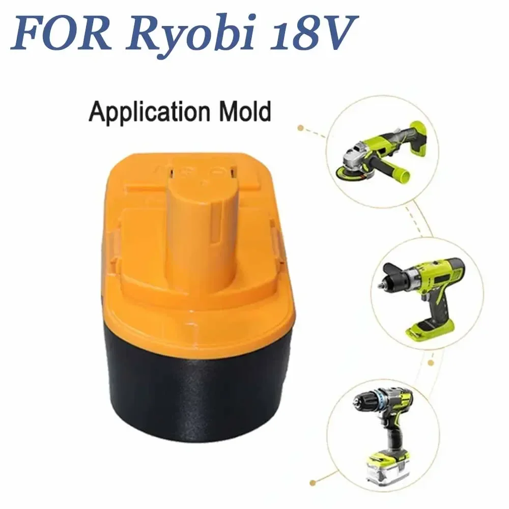 Batterie de remplacement P100 P101 18V 4800mAh, Compatible avec les outils électriques sans fil Ryobi ABP1801 ABP1803 BPP1820