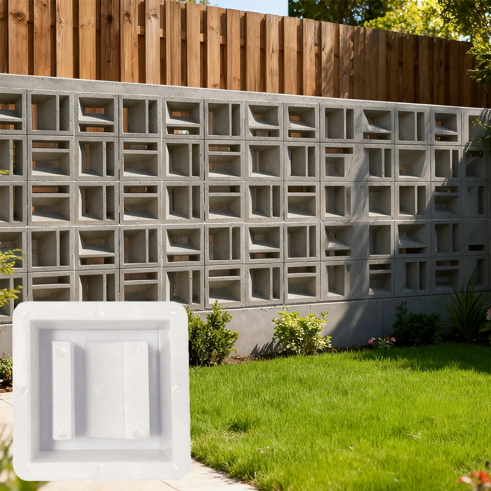 

Creative DIY Window Plastic Mold Cement Flower Court Park Yard Fence Lattice Concrete 20 20 10CM