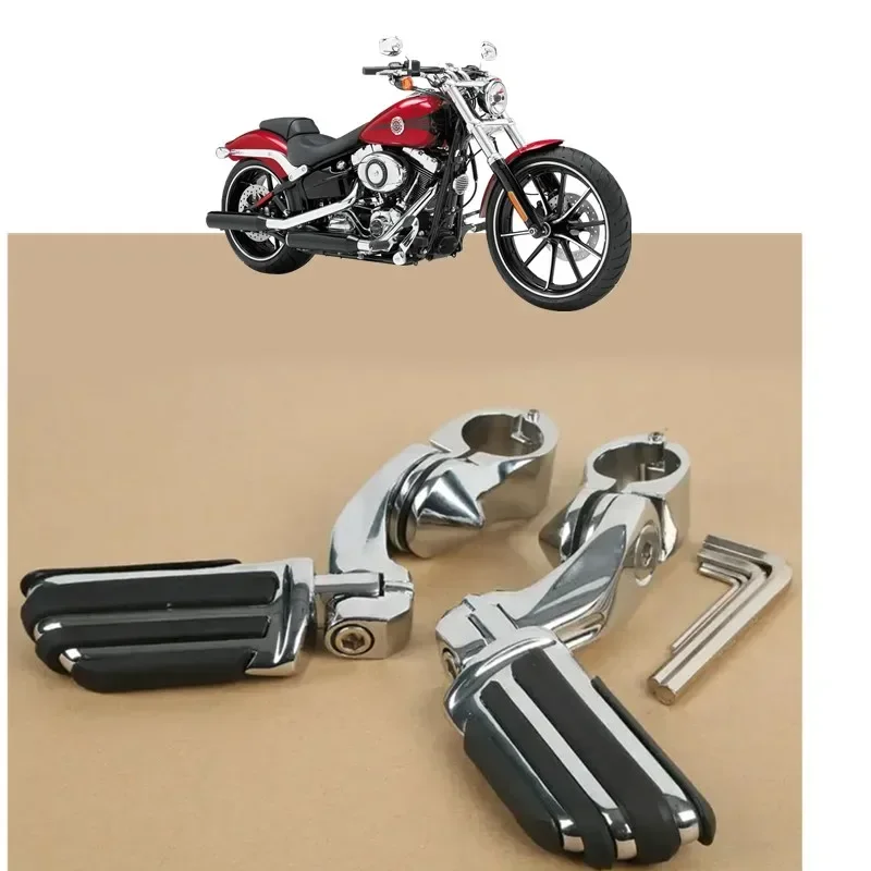 

For Harley Motorcycle Parts 32mm 1.25" Short Angled Adjustable Highway Foot Pegs Motorcycle Parts Acsessories