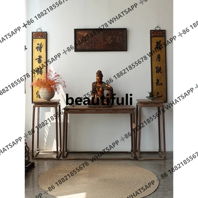 Flower stand, flower several combinations, incense table, strip case, Xuanguantai, solid wood Chinese style