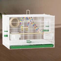 Canary Breeding Feeder Bird Cage Rabbit Villa Parrot Carrier Bird Cage Nest Budgie Oiseaux Accessoires Pet Products RR50BC