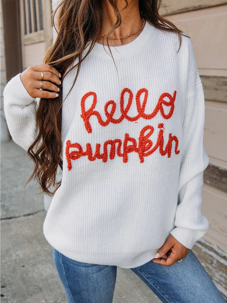 شتاء جديد فضفاض محبوك جولة Ne سترة المرأة عارضة مريحة الحرارية طويلة Sve أعلى Faion تخفيف Sle #3