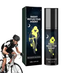 100ml Bright Spray Paint For Night Riding Glow-in-The-Dark Paint reflective night spray paint For Clothes Bicycles Skateboards