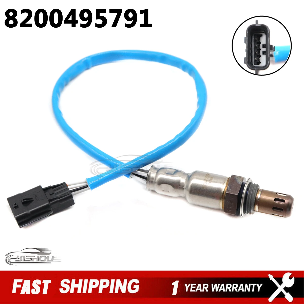 Para Dacia DOKKER DUSTER LODGY LOGAN SANDERO RENAULT CAPTUR Kadjar CLIO IV MEGANE NISSAN coche O2 Sensor Lambda de oxígeno 8200495791